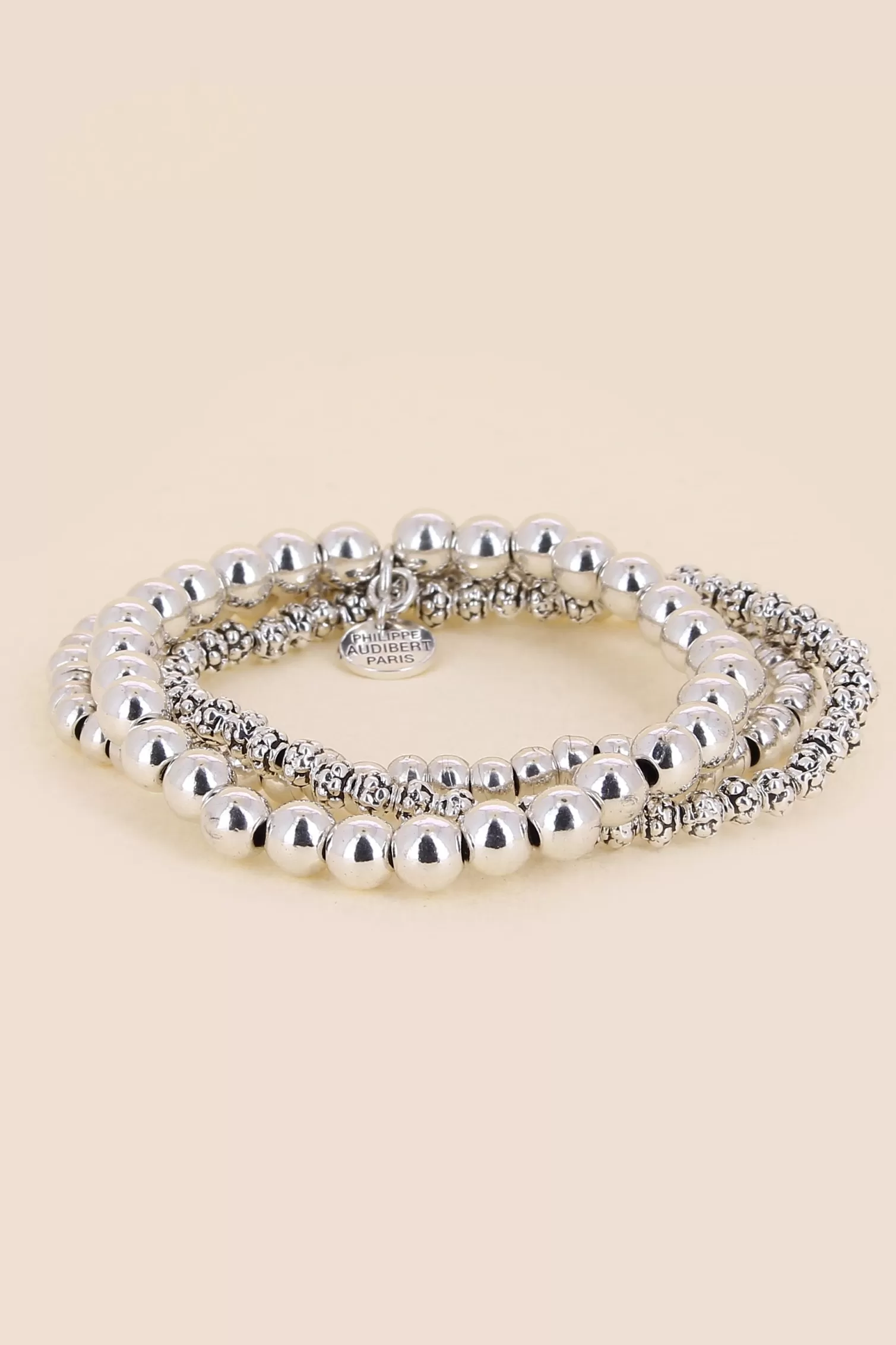 Women Philippe Audibert Bracelets | Bracelet Perles 3 Rows